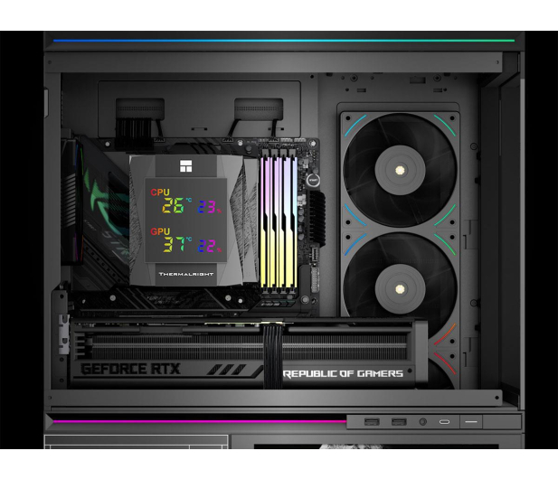 Thermalright Royal Knight 120 Digital Black 120mm - 1483692 - zdjęcie 2